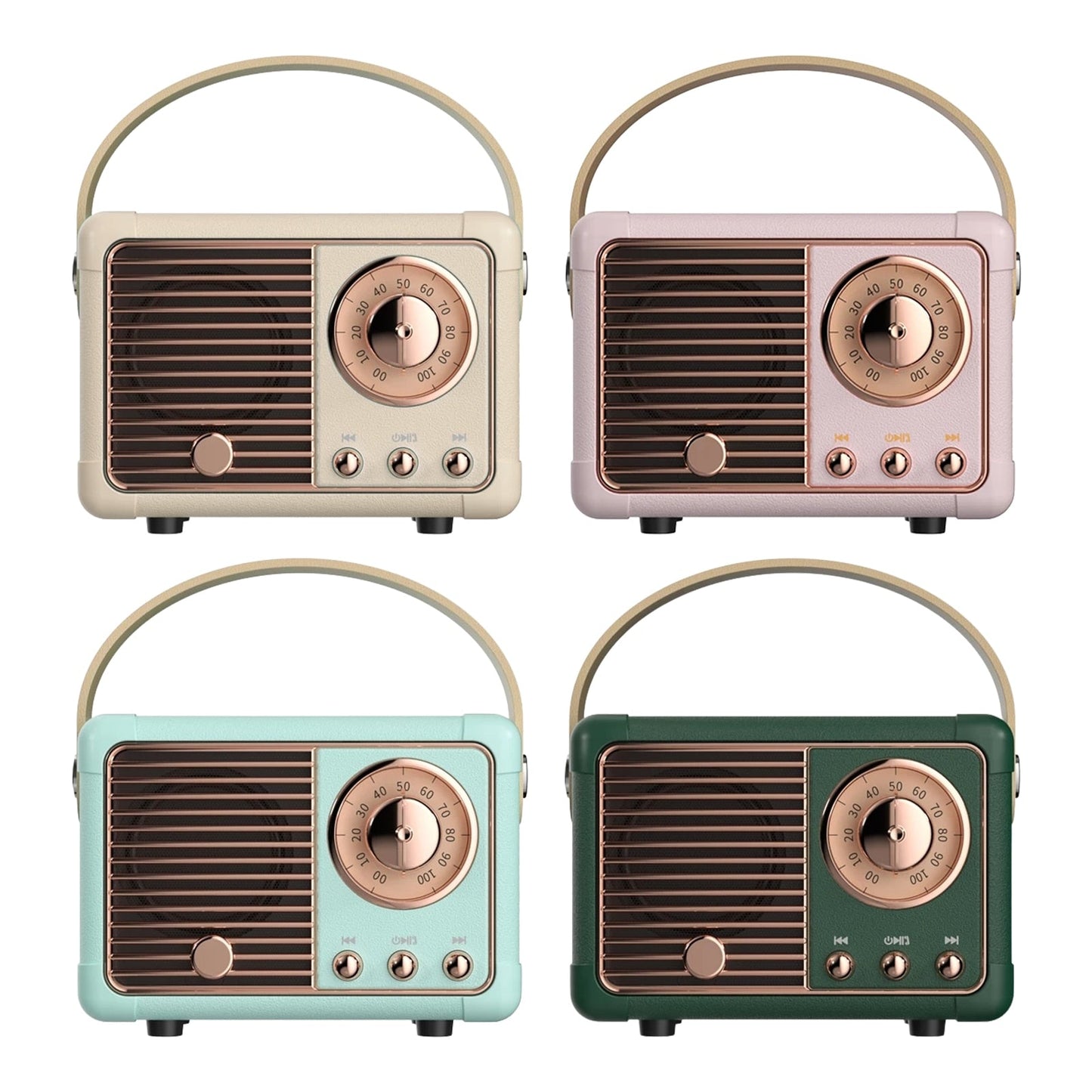 Bluetooth Retrò Nello Speakers with Radio