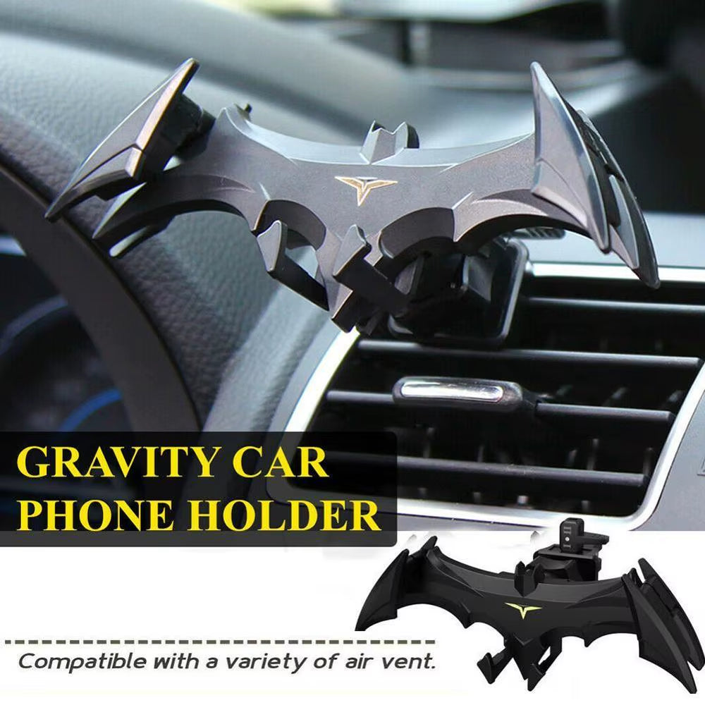 Bat Wings Car Phone Holder Car Air Vent Phone Mount Bat Shape Hands Auto Phone Holder Car Free Gravity Anti-Scratch Holder Stand