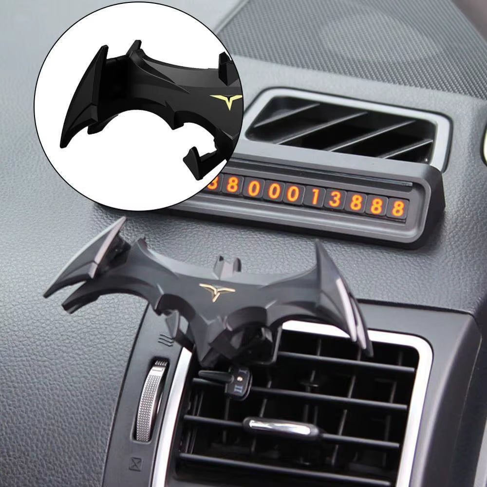 Bat Wings Car Phone Holder Car Air Vent Phone Mount Bat Shape Hands Auto Phone Holder Car Free Gravity Anti-Scratch Holder Stand